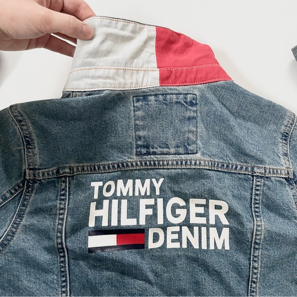 Tommy Hilfiger Denim Jacket with Logo in the back - Picture 4 of 4